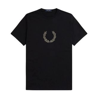Fred Perry Uomo, Top, Nero, S, new