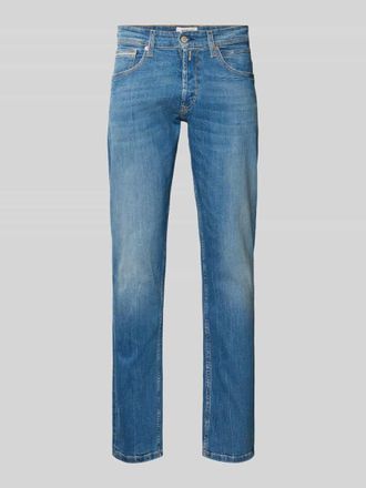 Replay Straight Fit Jeans im Used-Look Modell GROVER in Jeansblau, Gr&ouml;&szlig;e 30/30