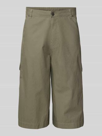 Karl Kani Straight Fit Shorts mit Cargo-Taschen Modell Camo in Oliv, Gr&ouml;&szlig;e XXL