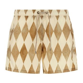 Ballantyne Swimsuit - male - Ballantyne - Beachwear - Beige - 2XL - Swimwear