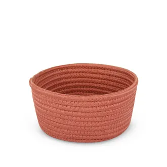 KASANOVA Cestino portaoggetti bagno 18x10 cm mattone in polipropilene