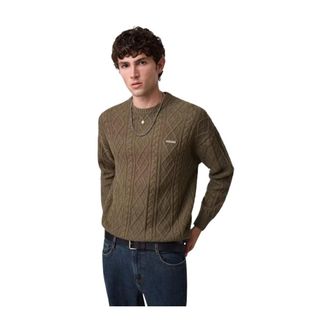Guess M6Br01 Z1224 Maglione - - Knitwear - Uomo - Verde - M