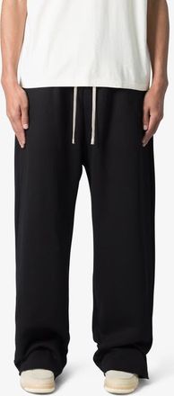 mnml Ultra Baggy Washed Cotton Blend Sweatpants in Black at Nordstrom, Size Xx-Large