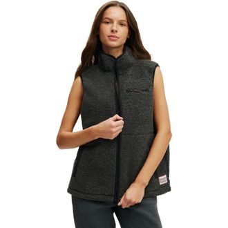 Cotton On Womens Active Peak Soft Fleece Vest in Charcoal Marle Badge at Nordstrom, Size Xx-Small