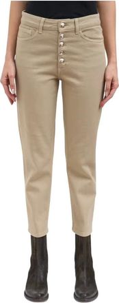 Dondup Boyfriend Cropped Jeans - female - Dondup - Cropped Jeans - Beige - W26 - Jeans