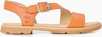 Timberland Womens Calista Bay Backstrap Sandal Medium - Orange - Size: 8 41.5