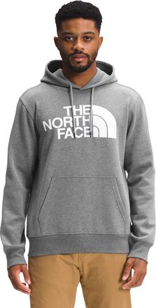 The North Face Mens Half Dome Pullover Hoodie, TNF Medium Grey Heather/TNF White, M