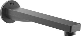 Roca Roca - A5253089nm Aqua Square Ca&ntilde;o De Pared Para Ba&ntilde;era Negro Titanio Cepillado - Ref: A5253089nm