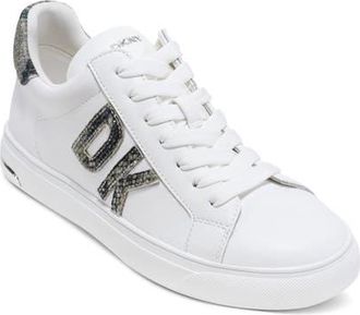 DKNY Abeni Sneaker in White/Morel at Nordstrom, Size 8.5