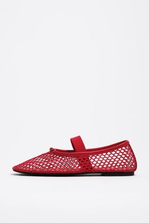 Bimba & Lola Mesh Ballerina in Red at Nordstrom, Size 35