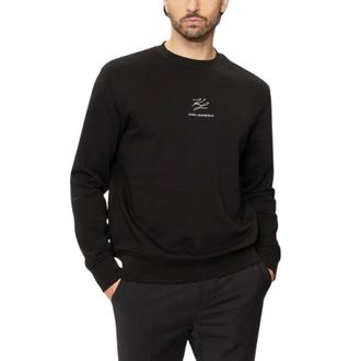 Karl Lagerfeld Hombre, Sudaderas, Negro, Talla: L