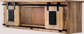 Sklum Sklum - Estantería de pared en madera de mango Uain