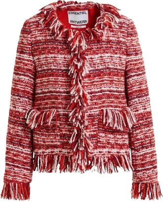 Essentiel Iskra Jacket - Jackets - Mujer - Rojo - L