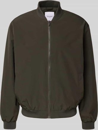 Jack & Jones Jack & Jones Bomberjacke mit Stehkragen Modell CHARGE in Oliv, Gr&ouml;&szlig;e XXL