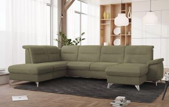 Sit&more Wohnlandschaft »Astoria U-Form« wahlweise mit motorischer Relaxfunktion