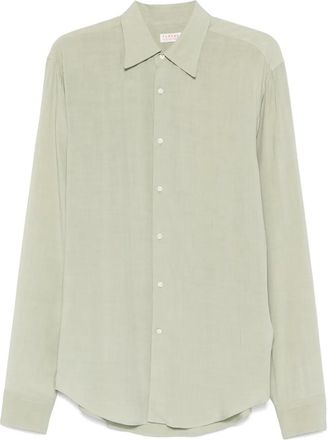 Fursac Overhemd met knopen - Groen