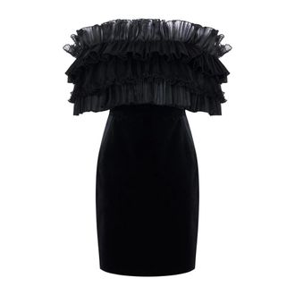 Elisabetta Franchi Mujer, Vestidos, Negro, Talla: S