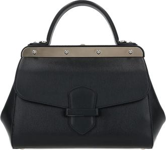 Franzi Borsa tote Margherita in pelle - Nero