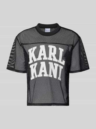 Karl Kani Oversized T-Shirt mit Logo-Print in Black, Gr&ouml;&szlig;e XXL