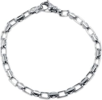 Pompeii3 Mens Designer Mariner Link 14k Gold (16gram) or Platinum (27gram) 4.5mm Bracelet 8.5