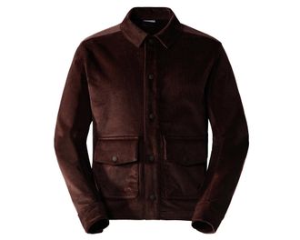 The North Face Mens Utility Cord Jacket, Coal Brown, L