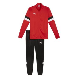 Puma Heren Team Rise Trainingspak (Zwart, Rood)