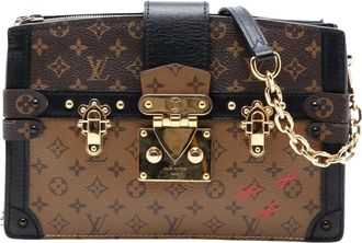 Louis Vuitton Pre-owned Trunk Bag - Dames - Vintage Schoudertas - Bruin - ONE Size - Vintage