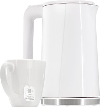 MegaChef 1.8 Quart Stainless Steel Electric Tea Kettle in White at Nordstrom