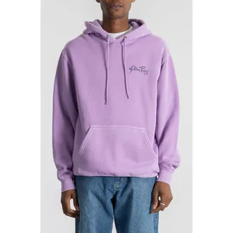 Stan Ray OG Logo Zip Graphic Hoodie in Washed Lavendar at Nordstrom, Size Medium