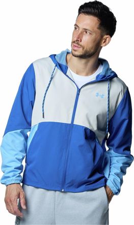 Under Armour Mens Legacy Windbreaker Blue L
