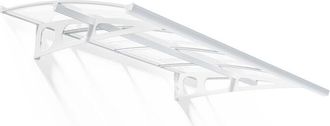 Palram Palram - Canopia Bordeaux Marquesina Para Puerta 223x140 Cm Transparente