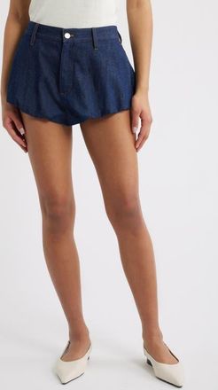 Frame Denim The Shell Bubble Hem Denim Shorts in Puzzle at Nordstrom, Size 24
