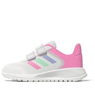 adidas (TD) adidas Tensaur Shoes White Beam Pink HP6154