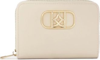 Kazar Portemonnee met rits in gebroken witte kleur - Dames - Portefeuilles - Wit - ONE Size - Accessoires