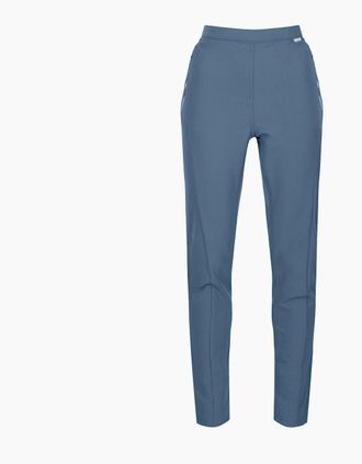 Regatta Womens Regatta Womens/Ladies Pentre Marl Hiking Trousers - Blue - Size: 18/32in