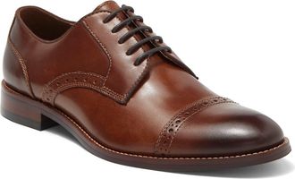 Winthrop Oakwood Cap Toe Derby in Cognac at Nordstrom Rack, Size 10.5