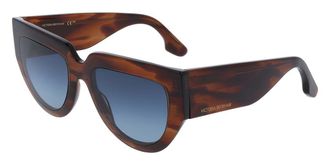 Victoria Beckham VB679S 227 Womens Sunglasses Brown Size 53