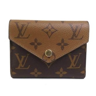 Louis Vuitton Brown Monogram Reverse Monogram Reverse Wallet (Tri-Fold) (Pre-Owned)
