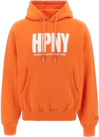 Heron Preston Felpe - Heren - Hoodies - Oranje - XS - Hoodies & sweatvesten