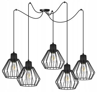 OEM L&aacute;mpara Colgante, L&aacute;mpara De Techo, Pantalla De Alambre, Led