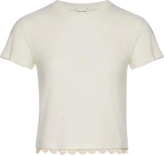 Magda Butrym T-shirt girocollo - - Tops - Donna - Beige - XS