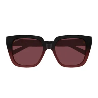 Gucci Sunglasses Gg2102 S 004 Black/Red Women