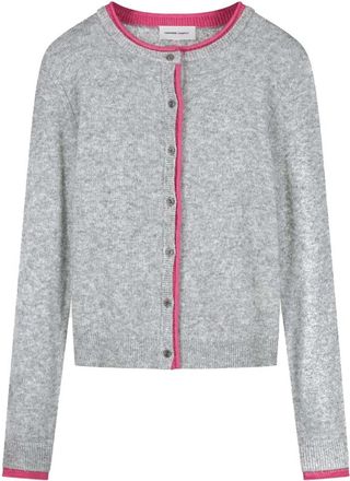 Fab By Fabienne Chapot Elora Cardigan - Dames - Vesten - Grijs - 2XL - Wol - Truien & Vesten