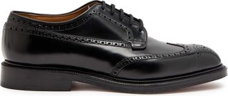 Churchs Churchs Grafton Perforated Glossed Leather Derby Shoes - Black - 10 (IT44 / UK10)
