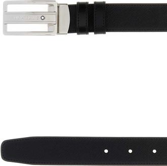Montblanc Leather Belt - Black