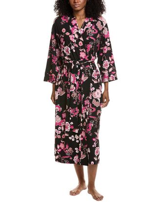 Natori Fleur Dragon Cozy Knit Robe