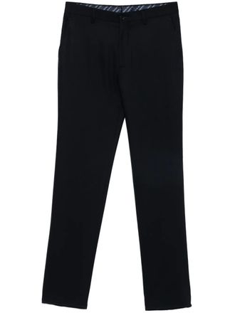 Etro twill trousers - Blue
