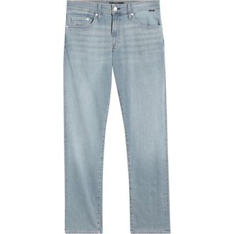 Mavi Marcus Slim Straight Leg Jeans in Light Foggy Williamsburg at Nordstrom, Size 30 X 32