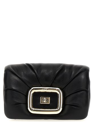 Roger Vivier Womens Mini Viv Choc Crossbody Bag