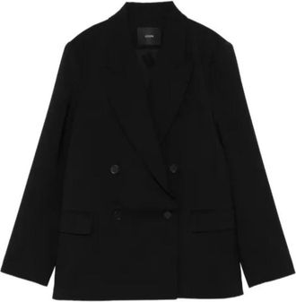 Joseph Jaden Tailoring Wool Stretch Jacket - Dames - Blazers - Zwart - S - Wol - Jassen